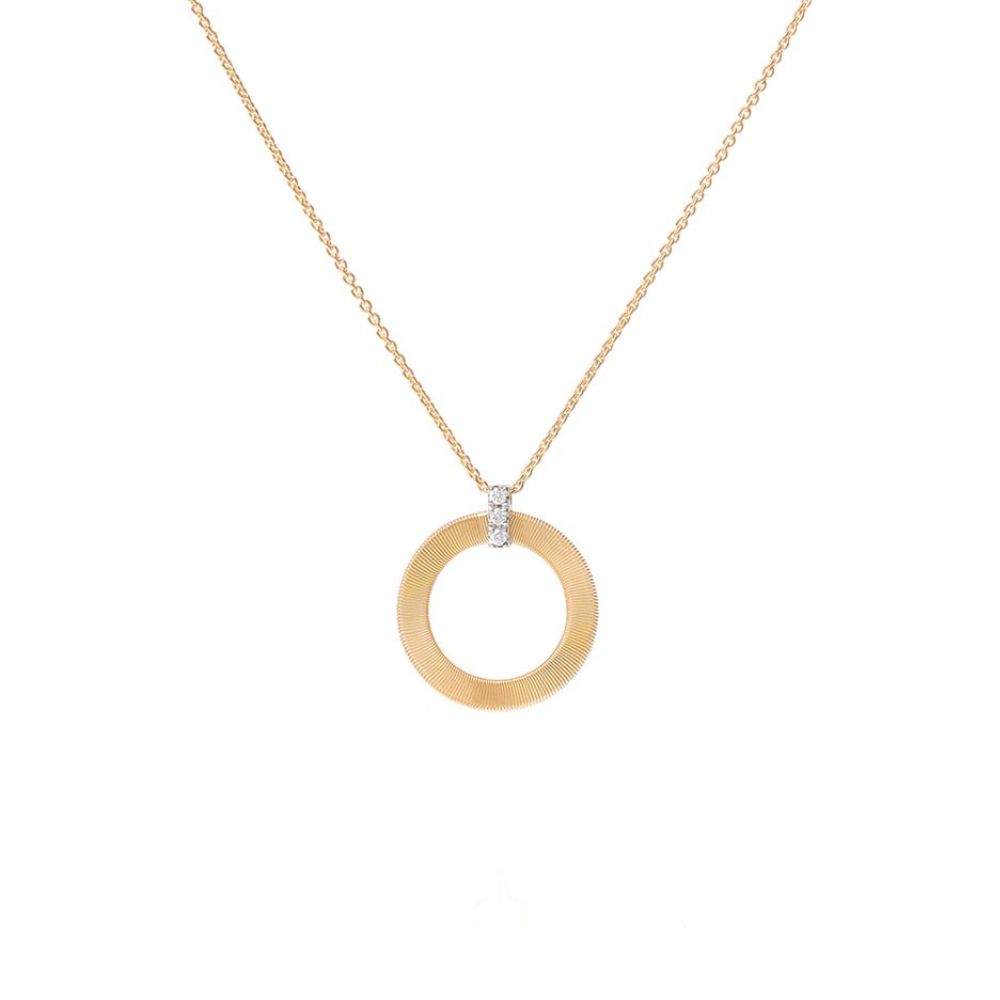 Marco Bicego Masai Collection 18k Yellow Gold & Diamond Pendant Necklace